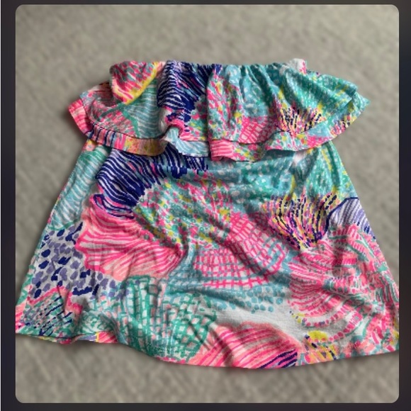 Strapless Lily Pulitzer tube/strapless top. - Picture 2 of 3